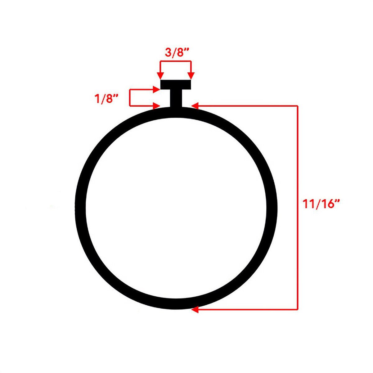 Bottom seal side view